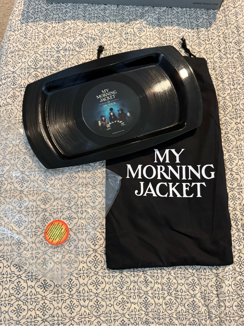 My Morning Jacket Vinyl Serving Tray & bag